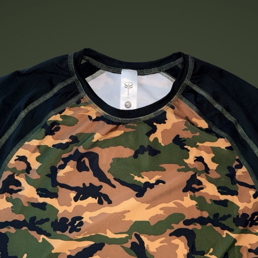 KiloGear CUT Weighted Training Shirt Men’s Small–Camo Compression Top USA Made - Picture 6 of 15
